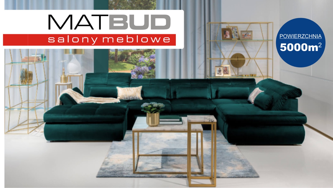 Salony meblowe MATBUD – powierzchnia 5000 m²
